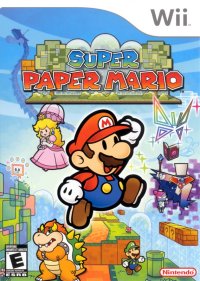 Super Paper Mario Wii  box art